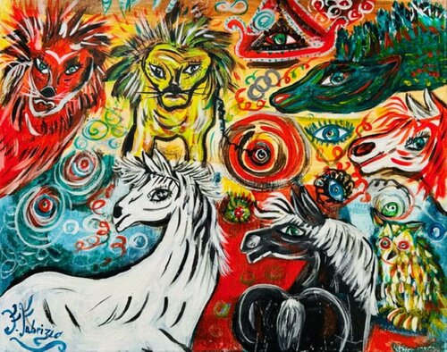 SPIRITI SELVAGGI von Franca Fabrizio, Malerei kaufen auf Singulart