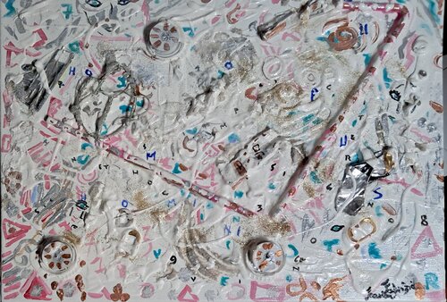 ELEMENTI ATEMPORALI von Franca Fabrizio, Malerei kaufen auf Singulart