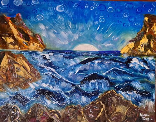 L'ENERGIA DI MADRE TERRA di Franca Fabrizio, Pittura in vendita su Singulart