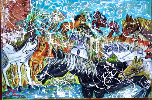 LA MENTE E IL CORPO di Franca Fabrizio, Pittura in vendita su Singulart