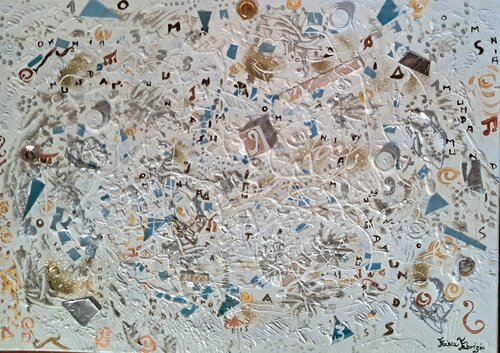 PUREZZA-OMNIA MUNDA MUNDIS: Tutto è puro per i puri di Franca Fabrizio, Pittura in vendita su Singulart