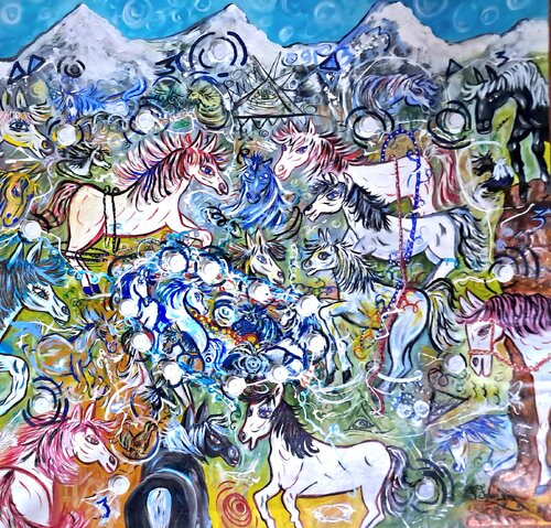 VORTICI DI ENERGIA by Franca Fabrizio, Painting for Sale on Singulart