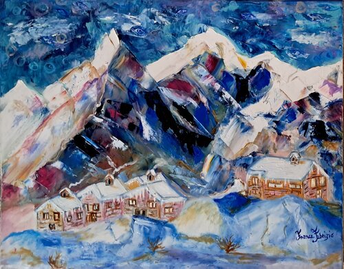 GELIDA VALLATA van Franca Fabrizio, Schilderij te koop op Singulart