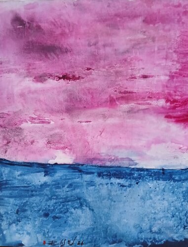 Tempesta Magenta de Paulí Josa Fenés, Pintura a la venta en Singulart