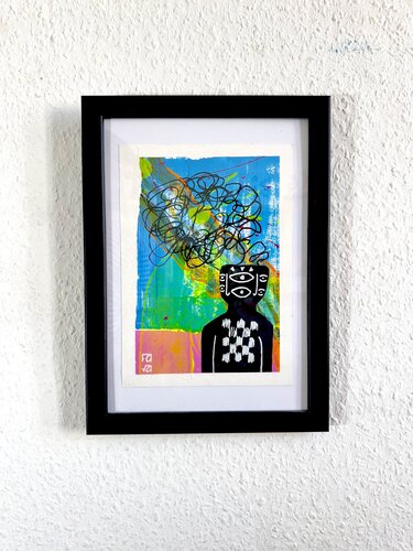 LIKE A GAME | Just My Thoughts by Franco Cuadra, Work on Paper for Sale on Singulart