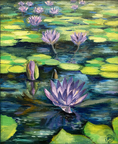 Water miracle van Iryna Medvedovska, Schilderij te koop op Singulart