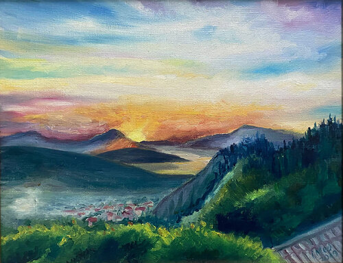 Dream place von Iryna Medvedovska, Malerei kaufen auf Singulart