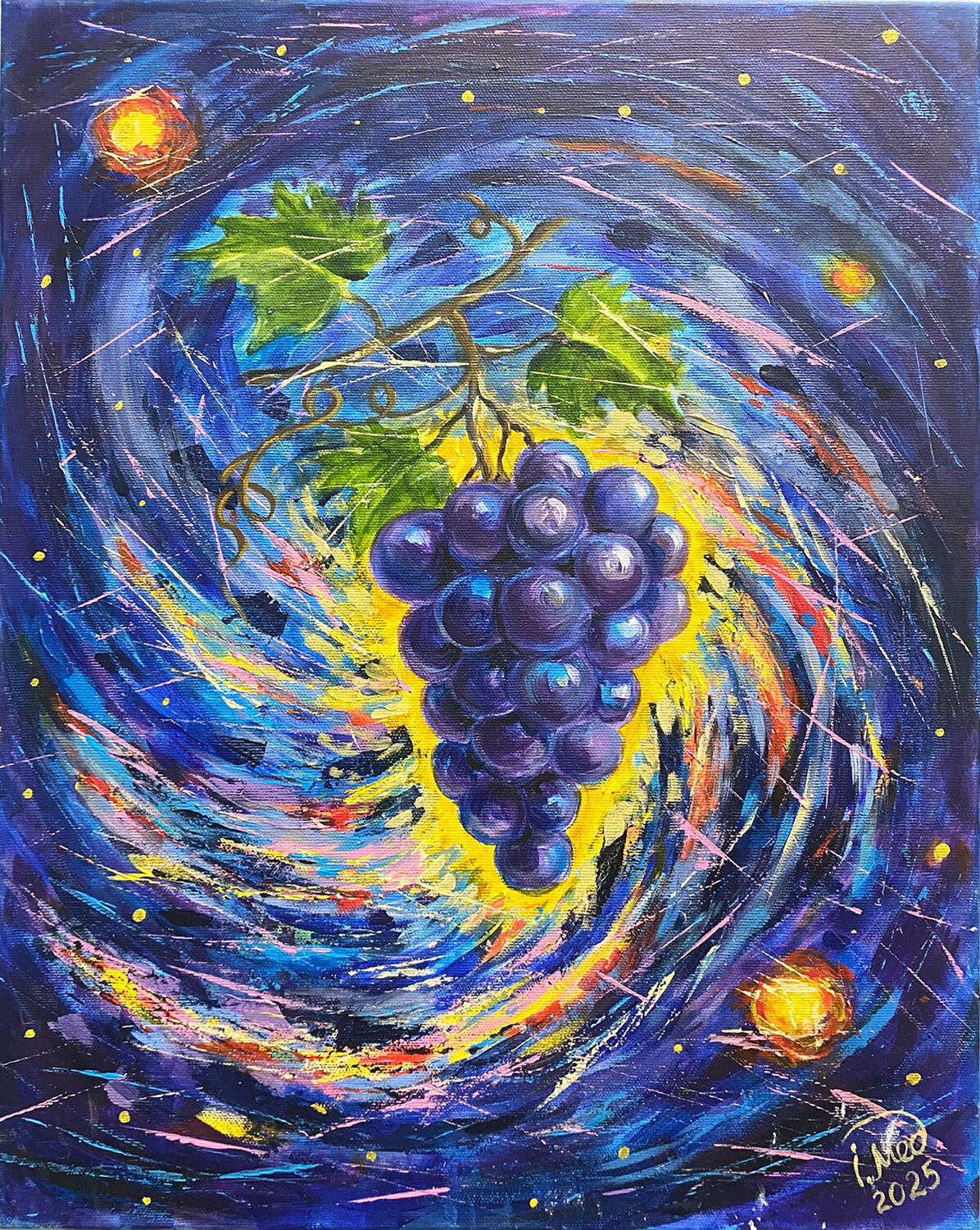 Bacchus Galaxy Iryna Medvedovska