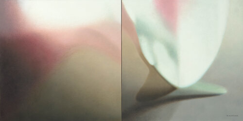 Trace Of A Lily by Rosemary Sloot, Painting for Sale on Singulart