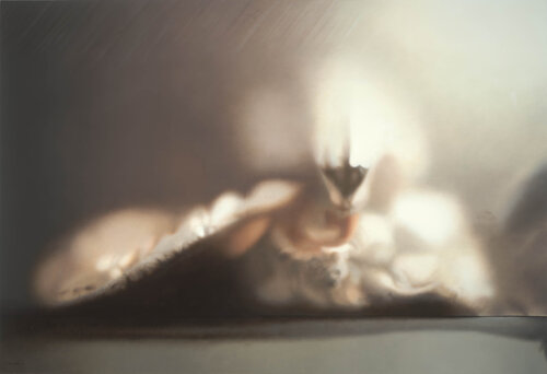 Ghost Beaver Skull von Rosemary Sloot, Malerei kaufen auf Singulart