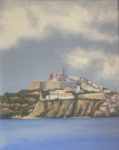 Ibiza Town van Wendy Williams, Schilderij te koop op Singulart