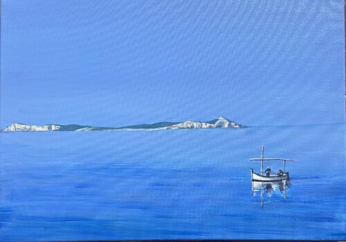 Conejera Island van Wendy Williams, Schilderij te koop op Singulart
