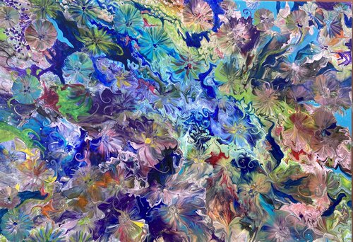 Fairy Flowers de Wendy Williams, Pintura a la venta en Singulart