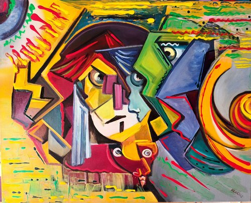 MAI DOMA van mario alberto agugiaro, Schilderij te koop op Singulart