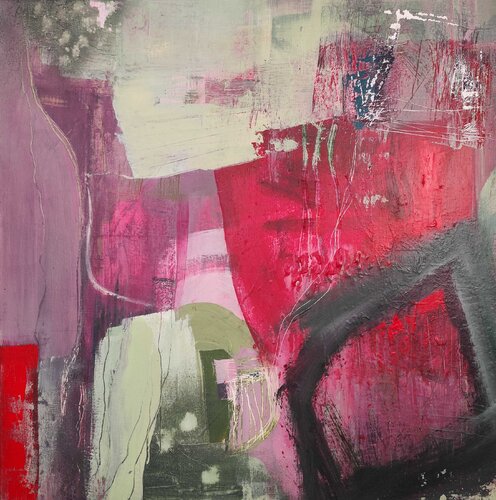 Mexican Imprints 3: Pulse of the Capital di Marion Albrecht, Pittura in vendita su Singulart