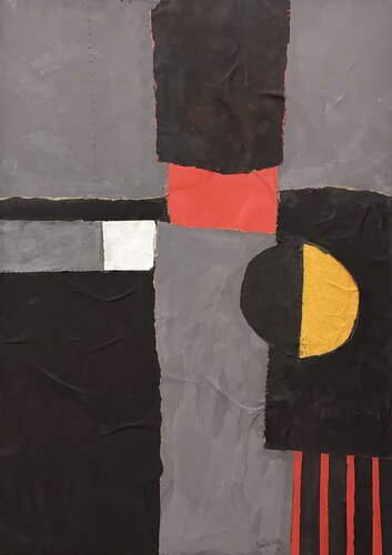 Nero grigio Rosso de Maurizio Princivalle, Otros medios a la venta en Singulart