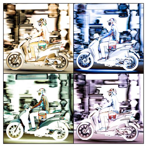 Four Seasons Ride von Werner Kästle, Druck kaufen auf Singulart