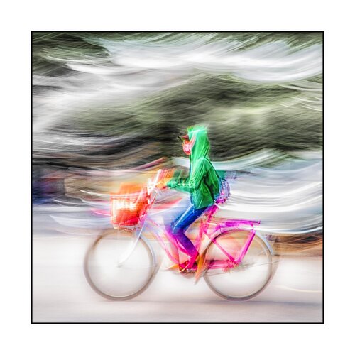 Urban Velocity – Dynamic City Motion di Werner Kästle, Stampa in vendita su Singulart