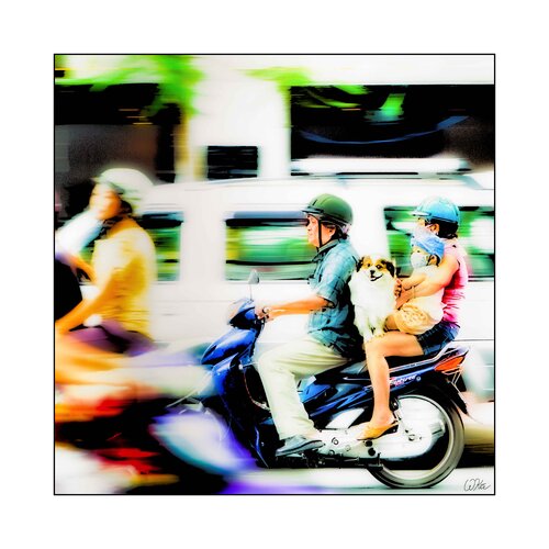 City Rush von Werner Kästle, Druck kaufen auf Singulart