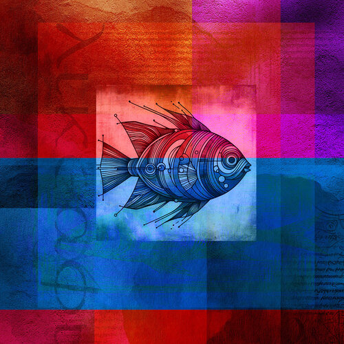 Klee esplosion two di Paolo Marchese, Digitale in vendita su Singulart