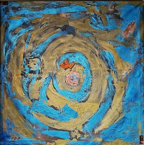 l'occhio riflesso von Paolo Marchese, Malerei kaufen auf Singulart