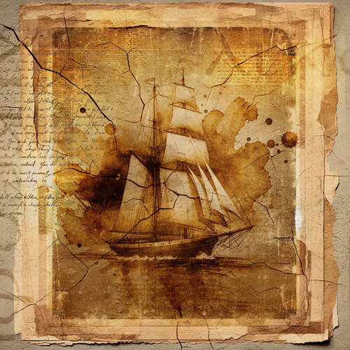 Veliero del tempo par Paolo Marchese, Digital en vente sur Singulart