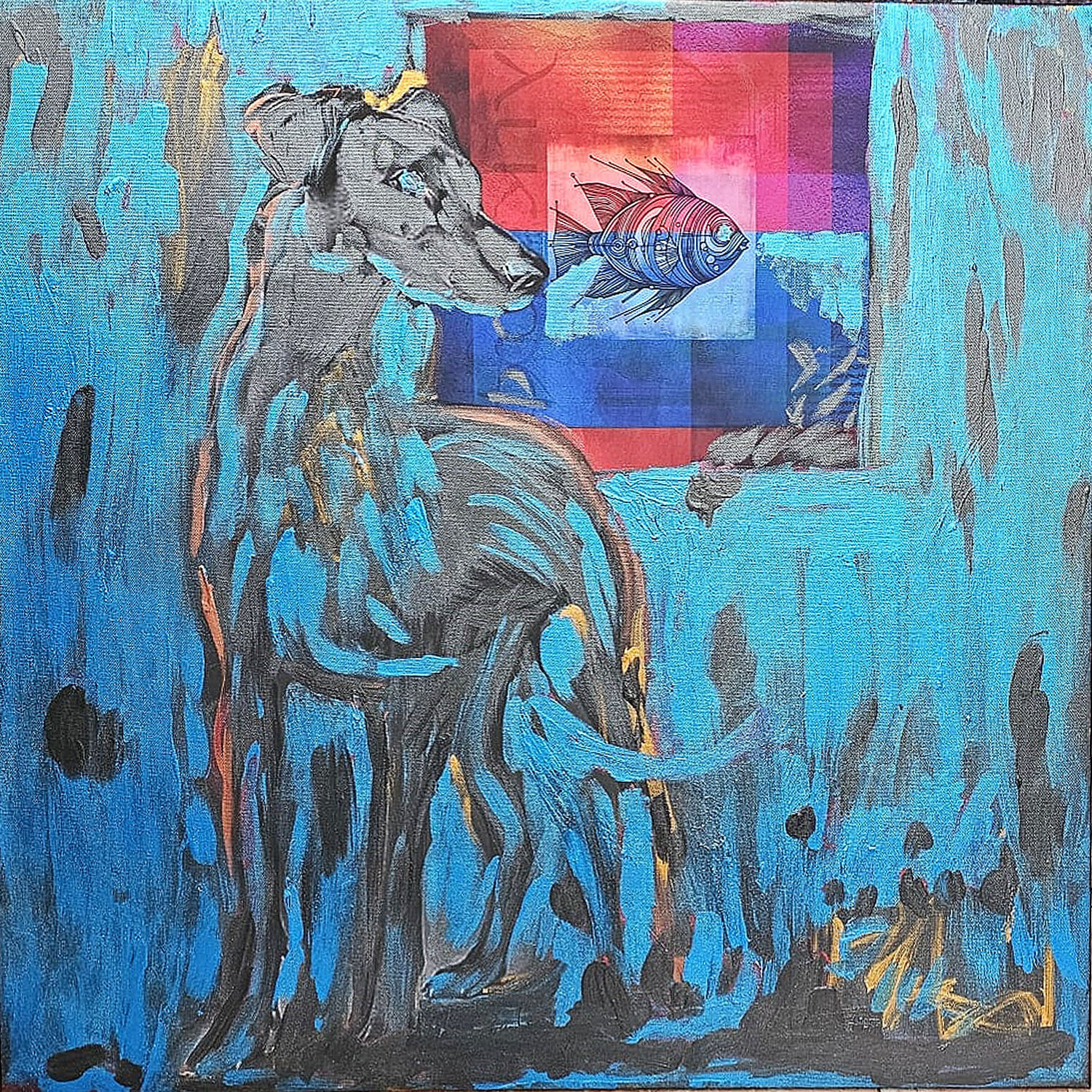 Cane a difesa Paolo Marchese