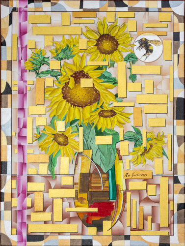 i girasoli par Claudio Del Frate, Peinture en vente sur Singulart