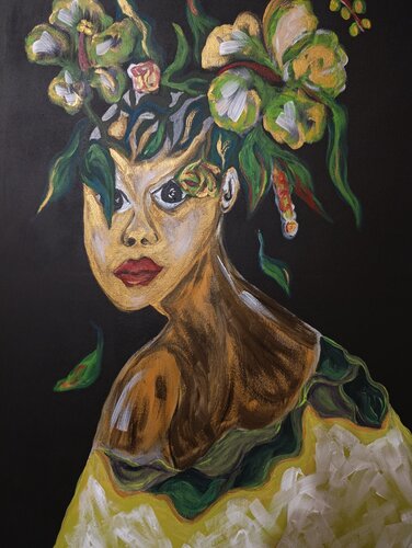Agatha by Lioorems, Painting for Sale on Singulart