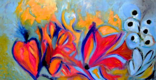 Eveil par Anne Pivron, Peinture en vente sur Singulart