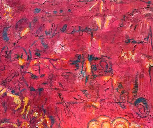 Fuego de Anne Pivron, Pintura a la venta en Singulart
