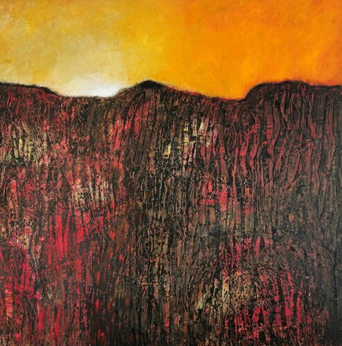 Terre de l'Aube de Anne Pivron, Pintura a la venta en Singulart