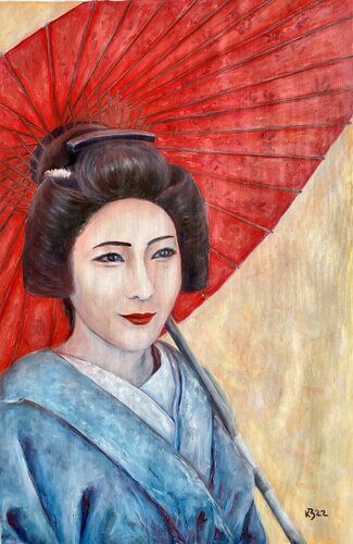 Moment °2 from the series “Captured Moments” by Kristin Braks, Painting for Sale on Singulart