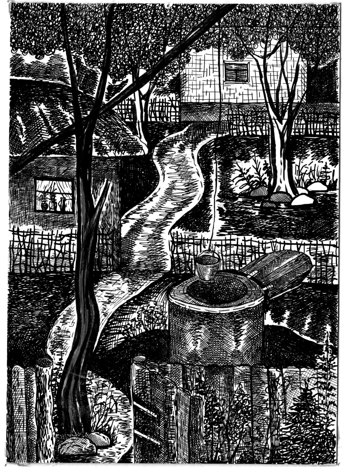 A well by the road andre credo