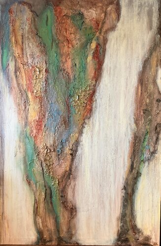 Divant VII - The memory of Eden de Ana Köpe, Pintura a la venta en Singulart