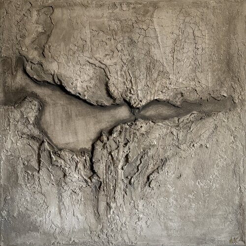 Divant II - Monochrome von Ana Köpe, Malerei kaufen auf Singulart