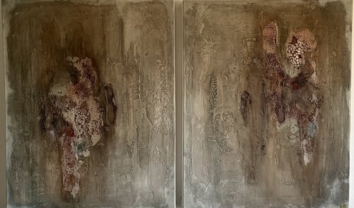 Reliquiae (Diptych) von Ana Köpe, Malerei kaufen auf Singulart