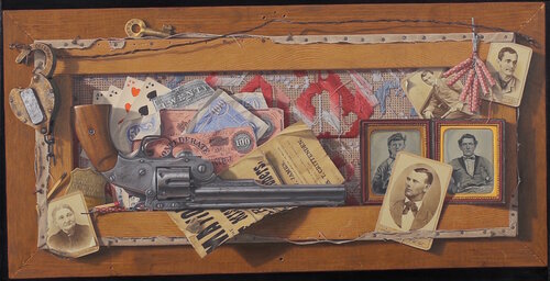 Against the Wall, Mr. Howard di John Moffitt, Pittura in vendita su Singulart