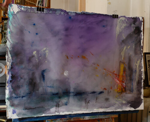 City by the sea the temples par Søren Robert Lund, Autres supports en vente sur Singulart