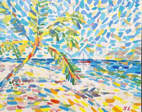 Florida coast di stoyan Lechtevski, Pittura in vendita su Singulart