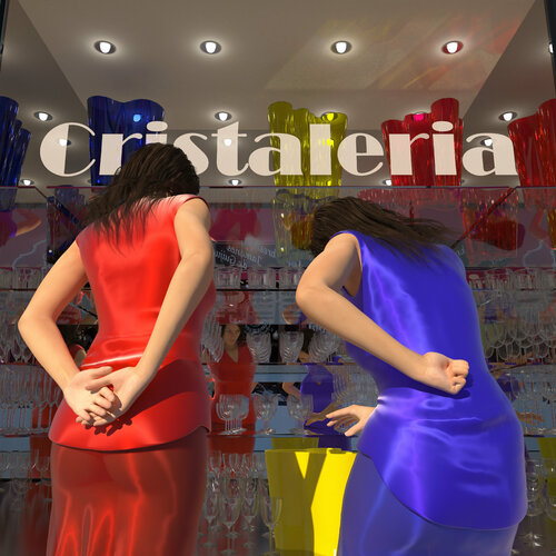 LA TIENDA DE LOS CRISTALES van Juan Aguirre, Digitaal te koop op Singulart