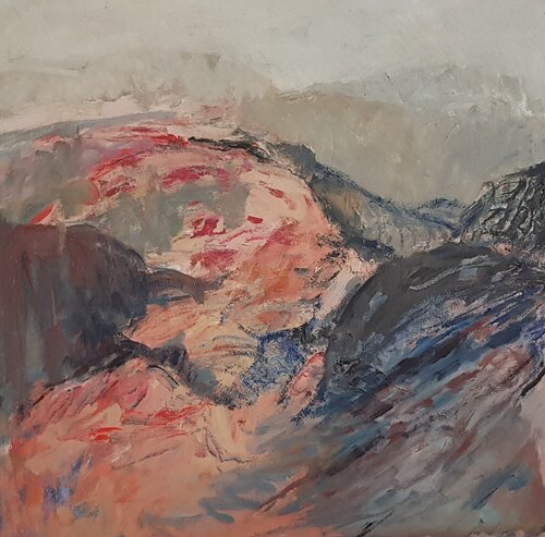 ERUPCIÓN par Antonio Galvez, Peinture en vente sur Singulart