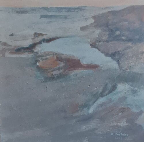 ASOMA EL MAR par Antonio Galvez, Peinture en vente sur Singulart