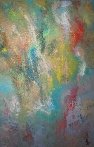 healing picture No. 090, Series I di der poeck, Pittura in vendita su Singulart