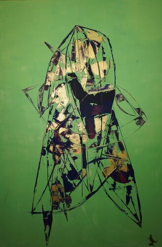 healing picture No. 134, Series III by der poeck, Painting for Sale on Singulart