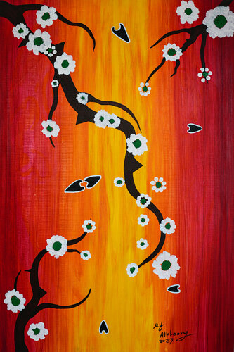 The Garden of Hypocrites. van Mohammad Alkhoory, Schilderij te koop op Singulart