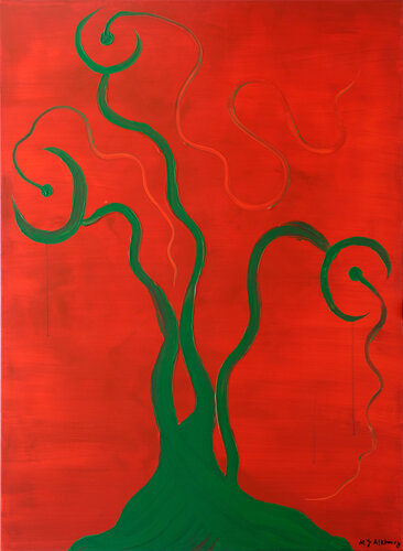 The Dilemma of Philosophies van Mohammad Alkhoory, Schilderij te koop op Singulart