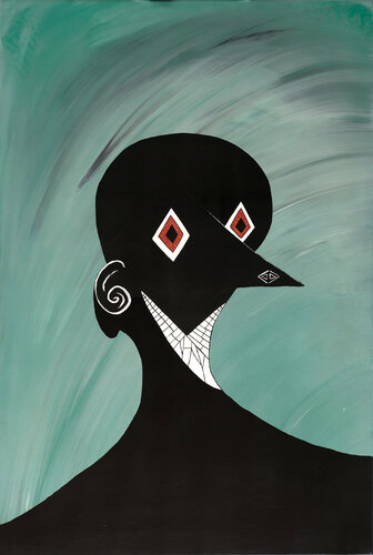 Portrait of X van Mohammad Alkhoory, Schilderij te koop op Singulart