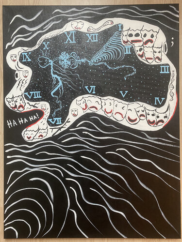Cyclothemia van Mohammad Alkhoory, Schilderij te koop op Singulart
