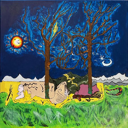 My Mind in Arnhem van Mohammad Alkhoory, Schilderij te koop op Singulart